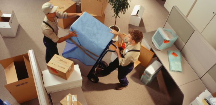 san diego commercial office movers from i move you packing an office